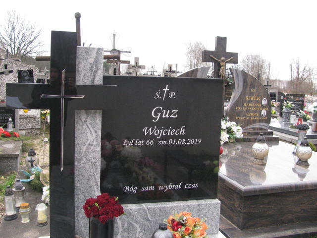 Grób Wojciech Guz