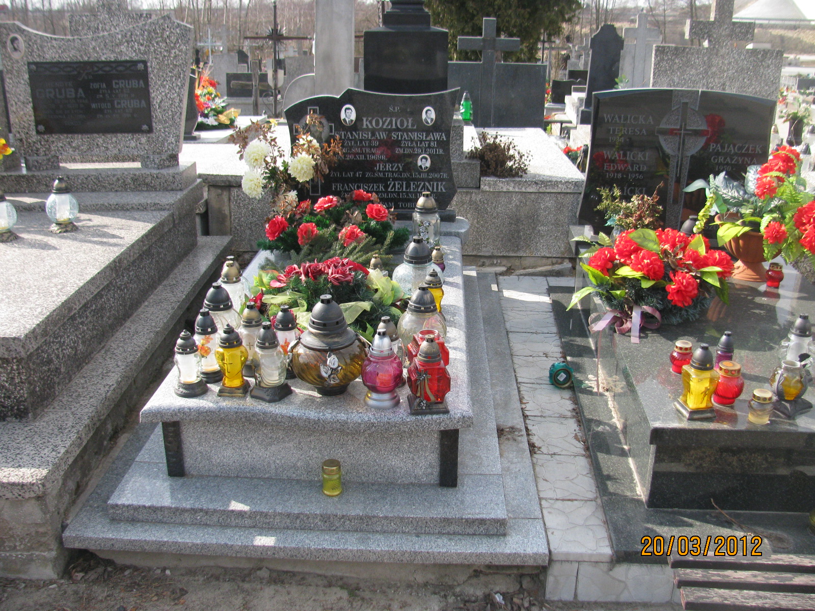 Grób Stanisław Kozioł