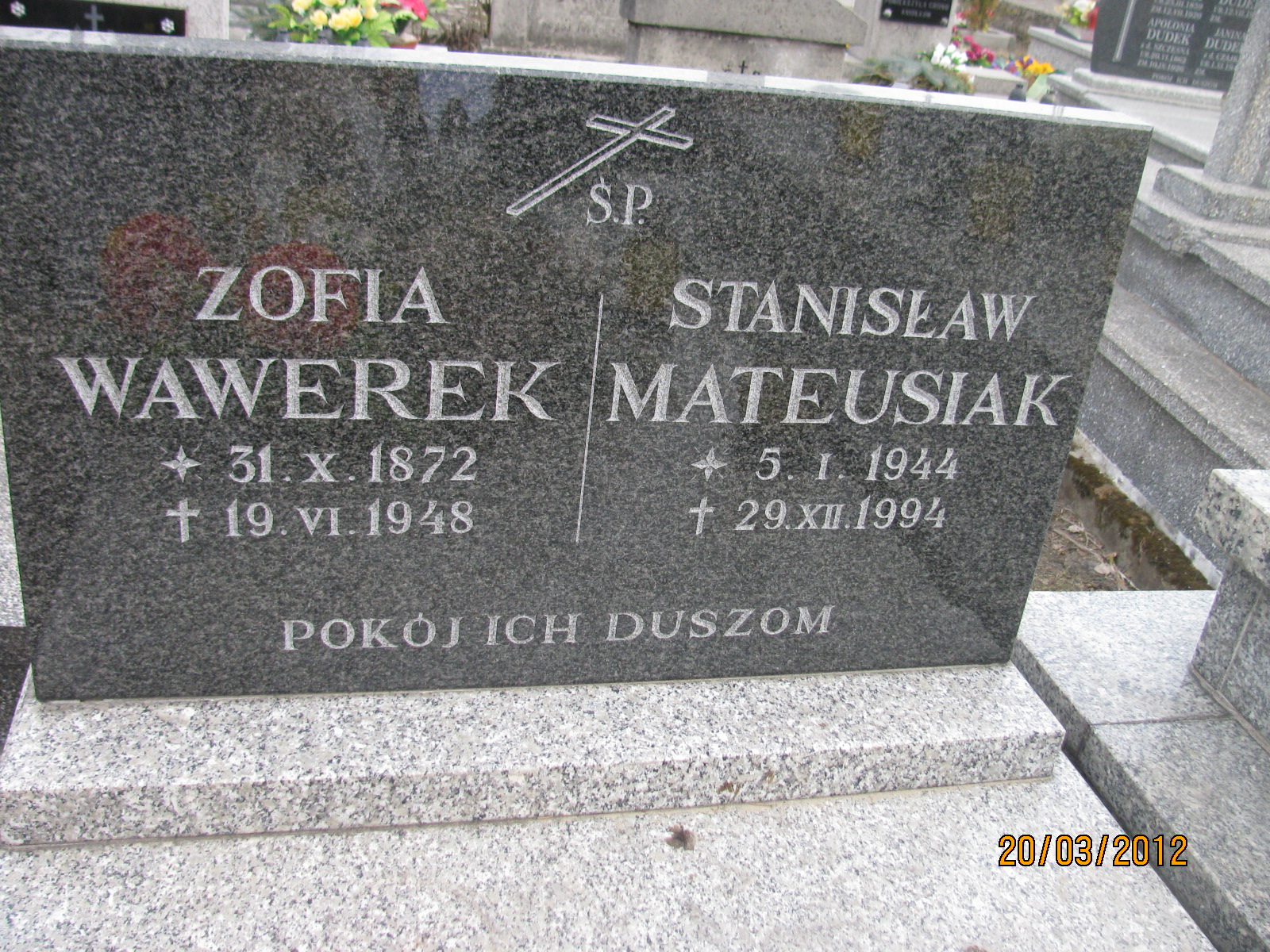 Stanisław Mateusiak 1944 Kock - Grobonet - Wyszukiwarka osób pochowanych