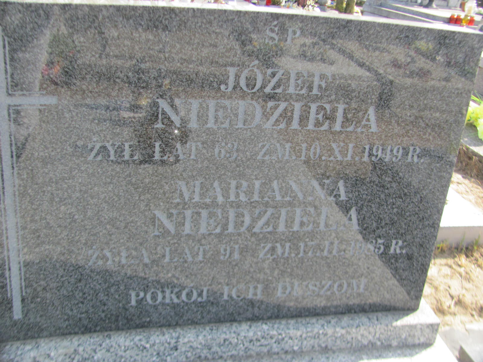 Józef Niedziela 1950 Kock - Grobonet - Wyszukiwarka osób pochowanych