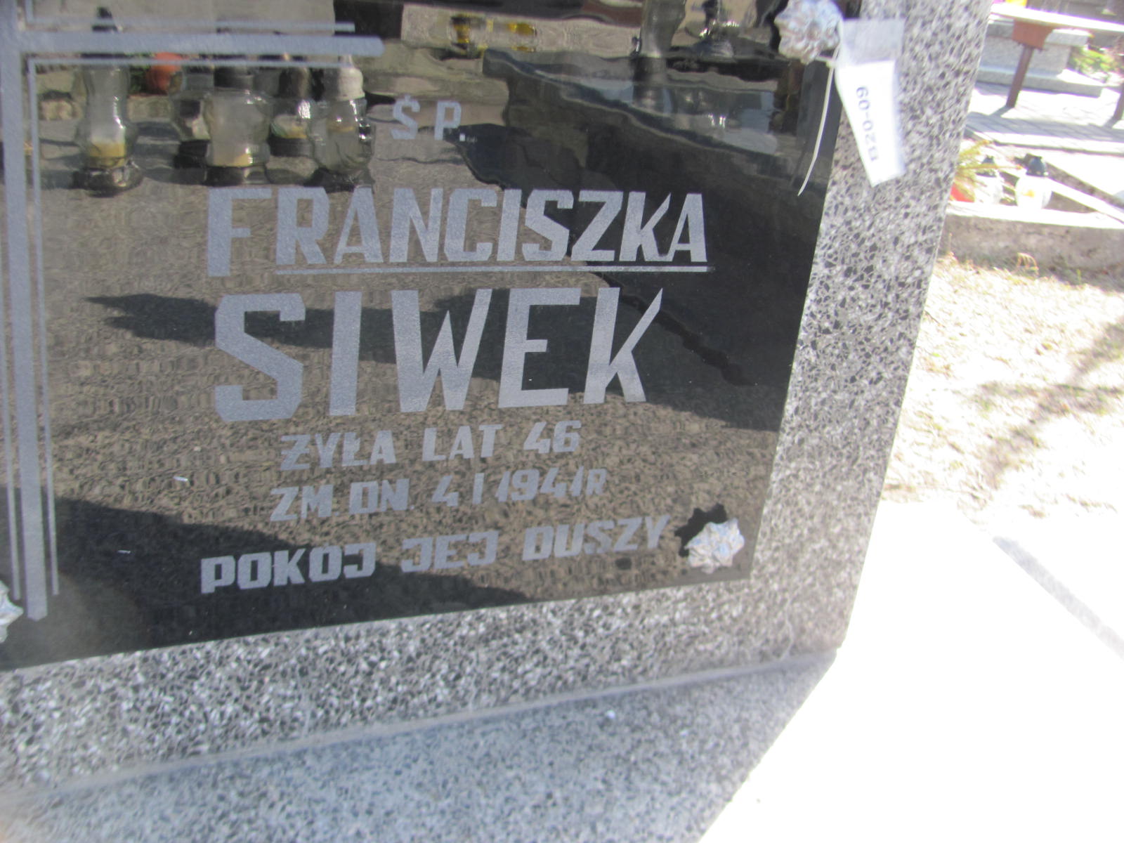 Franciszka Siwek Kock - Grobonet - Wyszukiwarka osób pochowanych