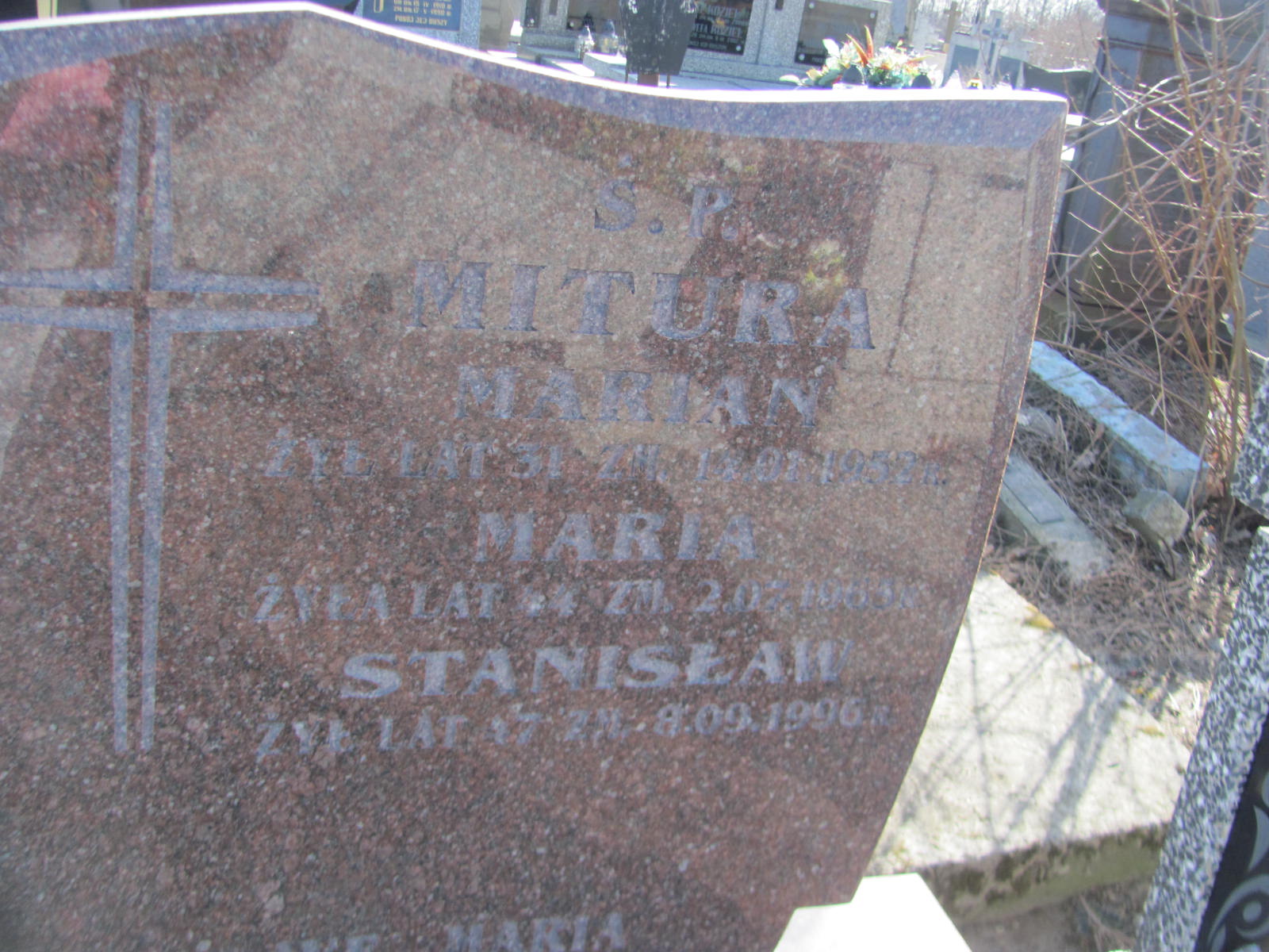 Maria Mitura Kock - Grobonet - Wyszukiwarka osób pochowanych