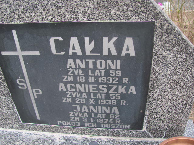 Janina Całka Kock - Grobonet - Wyszukiwarka osób pochowanych