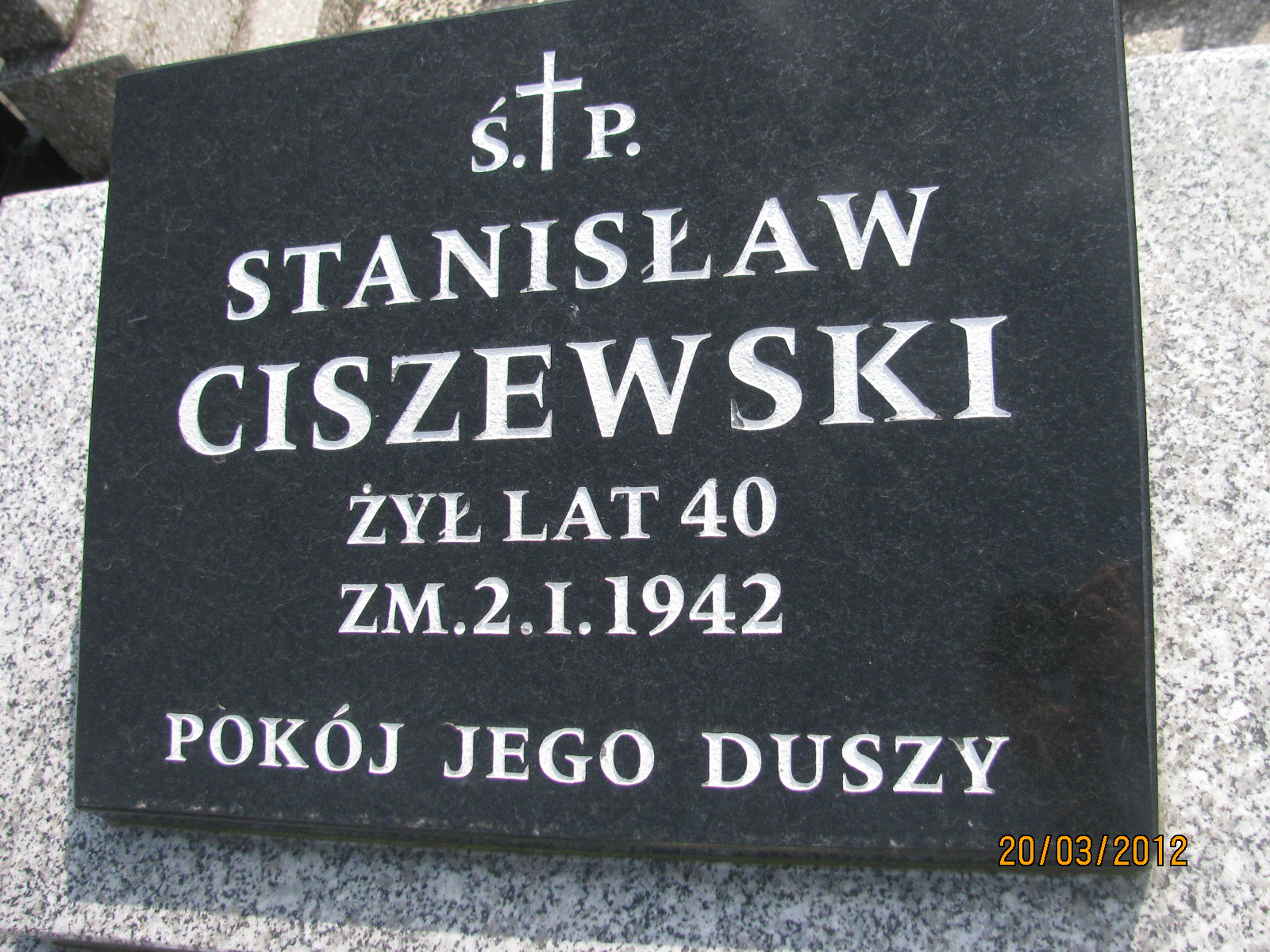 Stanisław Ciszewski Kock - Grobonet - Wyszukiwarka osób pochowanych