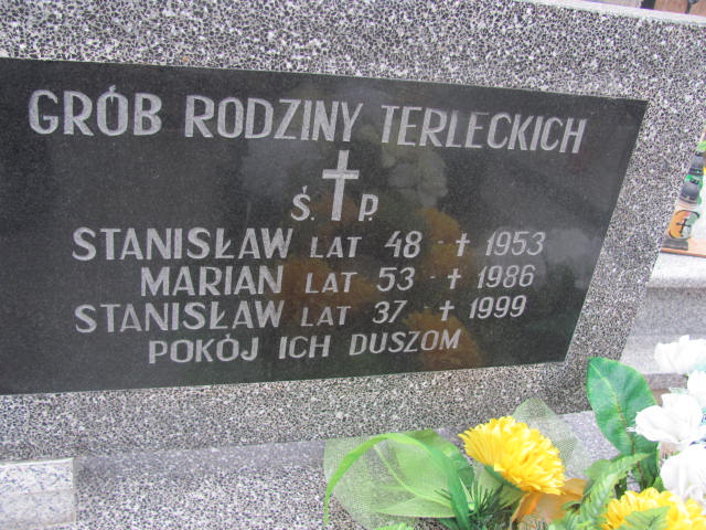 Marian Terlecki Kock - Grobonet - Wyszukiwarka osób pochowanych