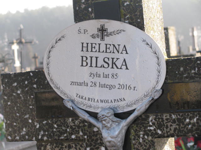 Grób Helena Bilska