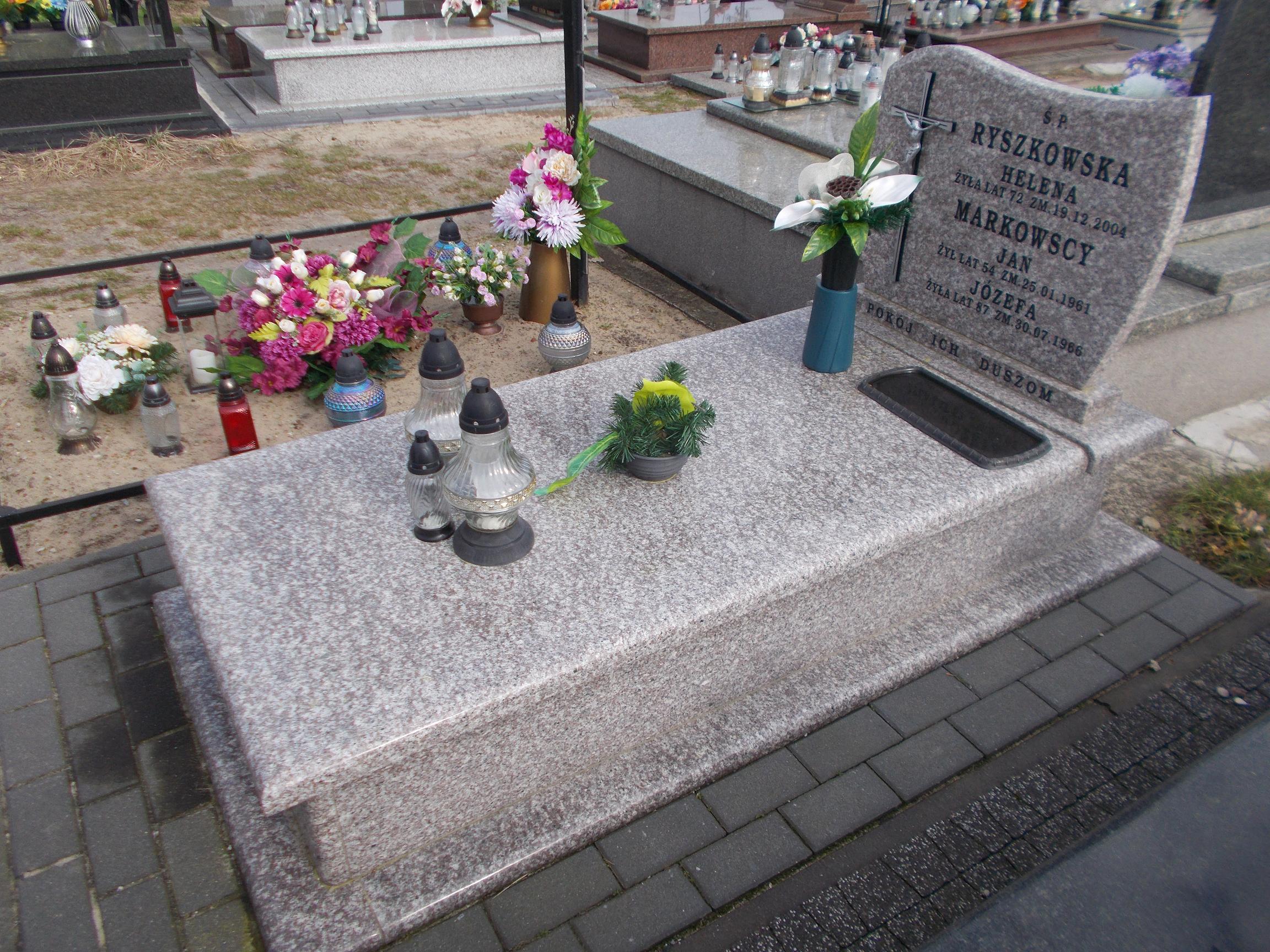 Józefa Markowska Kock - Grobonet - Wyszukiwarka osób pochowanych