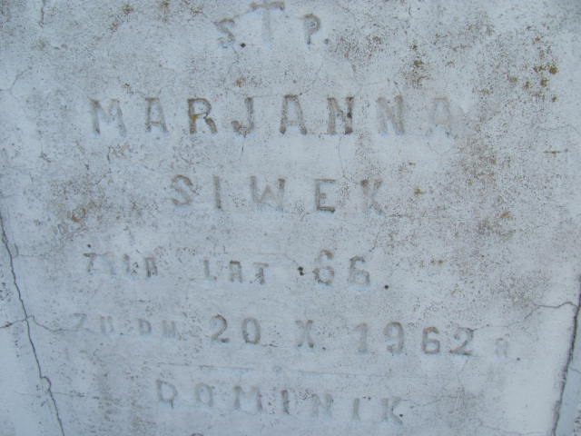 Dominik Siwek Kock - Grobonet - Wyszukiwarka osób pochowanych