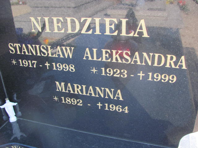 Aleksandra Niedziela 1922 Kock - Grobonet - Wyszukiwarka osób pochowanych