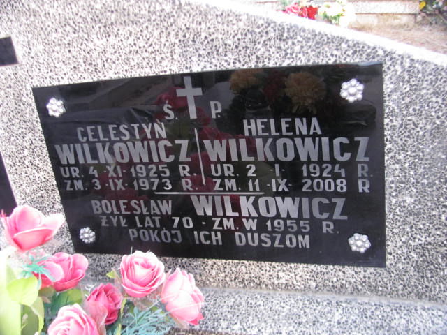 Helena Wilkowicz 1924 Kock - Grobonet - Wyszukiwarka osób pochowanych