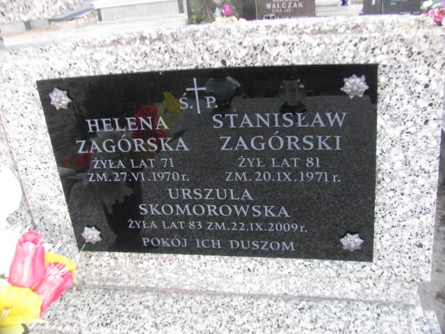 Grób Urszula Skomorowska