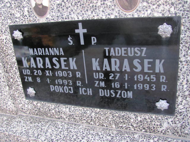 Marianna Karasek 1903 Kock - Grobonet - Wyszukiwarka osób pochowanych