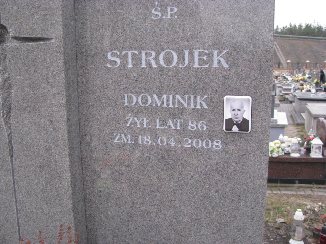 Grób Czesław Strojek