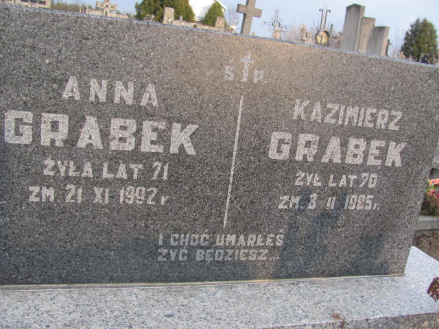 Kazimierz Grabek Kock - Grobonet - Wyszukiwarka osób pochowanych