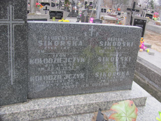 Marian Sikorski 1921 Kock - Grobonet - Wyszukiwarka osób pochowanych