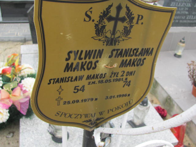 Stanisława Makos 1922 Kock - Grobonet - Wyszukiwarka osób pochowanych