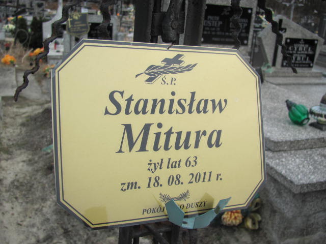 Stanisław Mitura 1948 Kock - Grobonet - Wyszukiwarka osób pochowanych