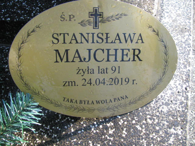 Grób Jan Majcher