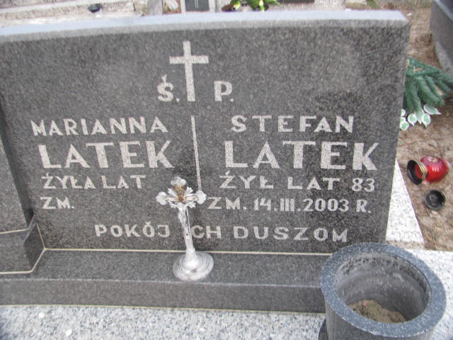 Stefan Latek 1920 Kock - Grobonet - Wyszukiwarka osób pochowanych