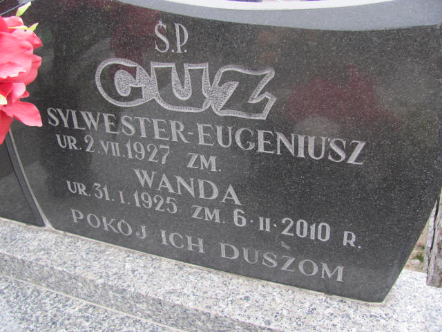 Sylwester Eugeniusz Guz 1927 Kock - Grobonet - Wyszukiwarka osób pochowanych