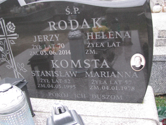 Marianna Komsta Kock - Grobonet - Wyszukiwarka osób pochowanych