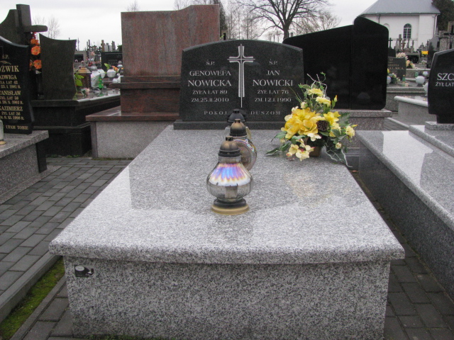 Genowefa Nowicka 1921 Kock - Grobonet - Wyszukiwarka osób pochowanych