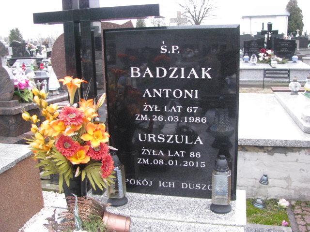 Urszula Badziak 1928 Kock - Grobonet - Wyszukiwarka osób pochowanych