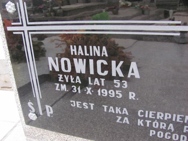 Halina Leokadia Nowicka 1942 Kock - Grobonet - Wyszukiwarka osób pochowanych