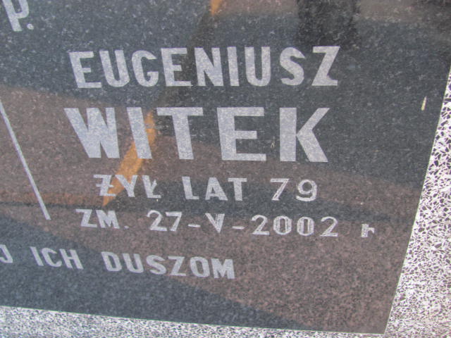 Maria Witek Kock - Grobonet - Wyszukiwarka osób pochowanych