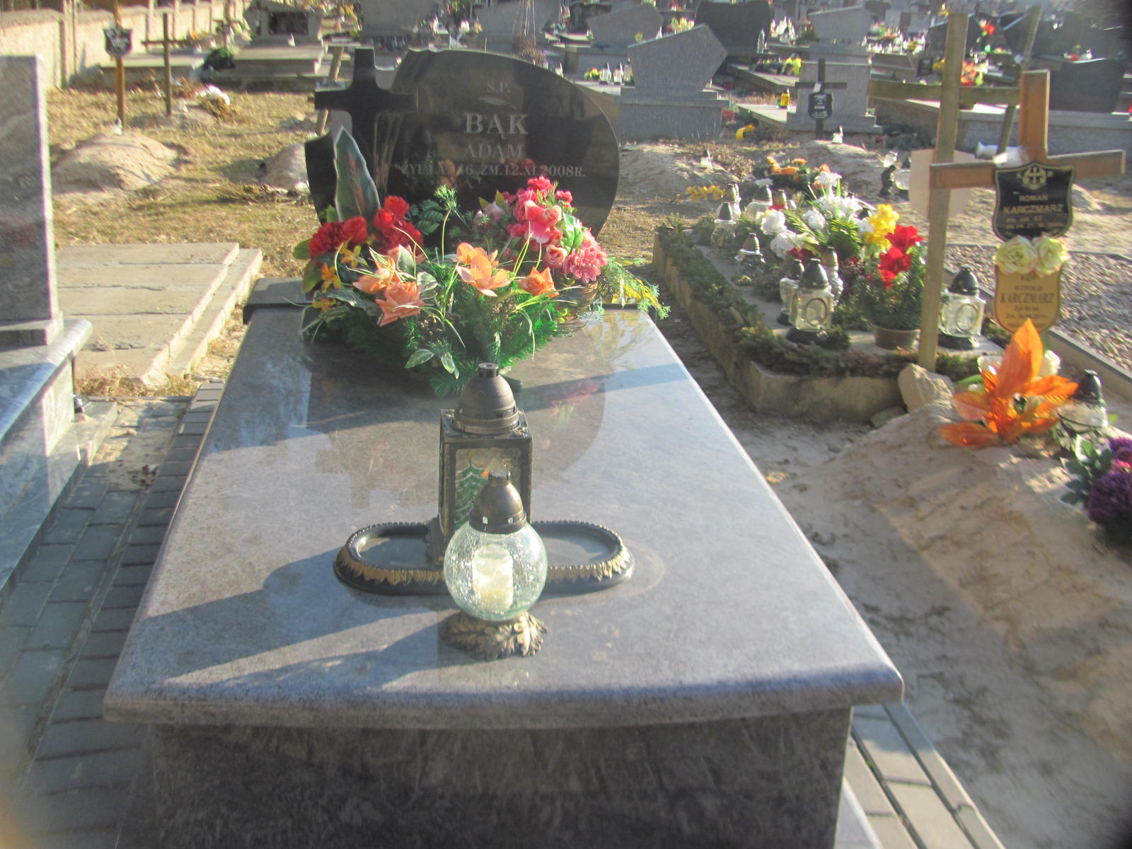 Grób Adam Piotr Bąk