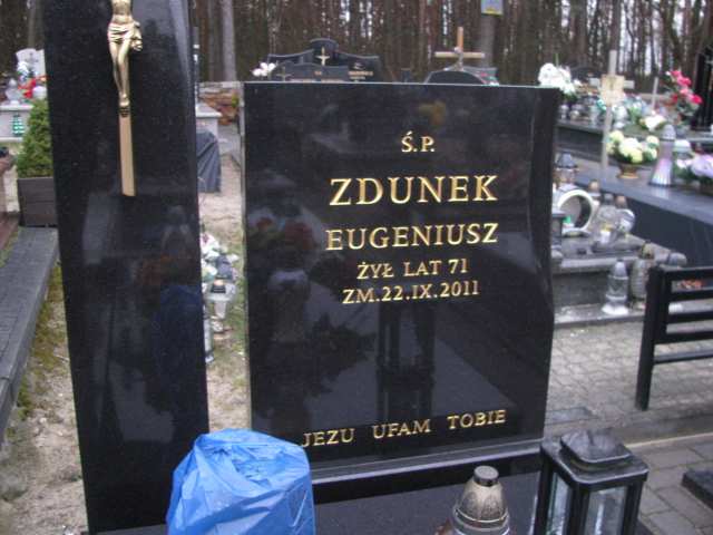 Grób Eugeniusz Zdunek