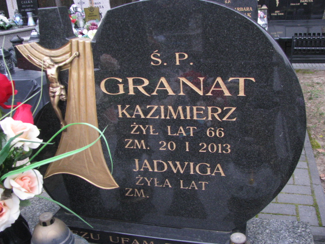 Kazimierz Granat 1946 Kock - Grobonet - Wyszukiwarka osób pochowanych
