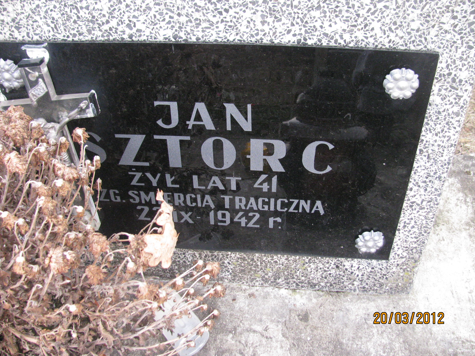 Grób Jan Sztorc
