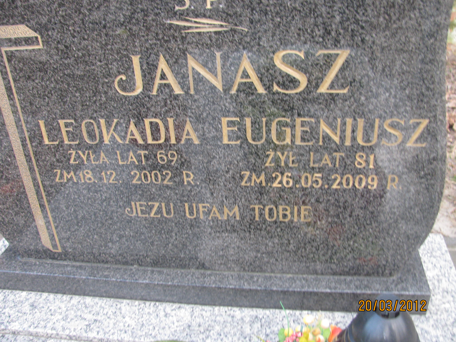 Leokadia Janasz 1933 Kock - Grobonet - Wyszukiwarka osób pochowanych