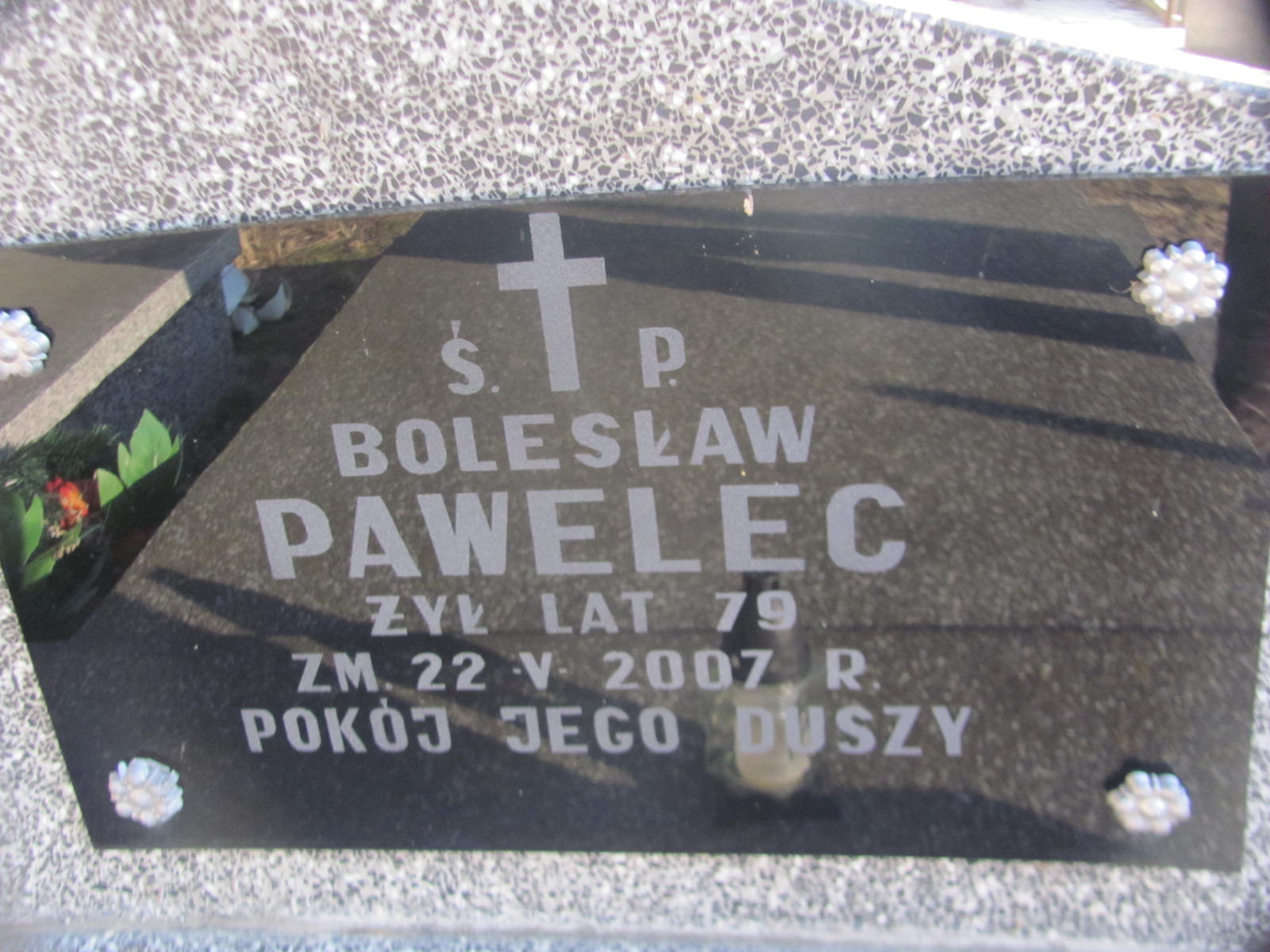 Grób Bolesław Pawelec