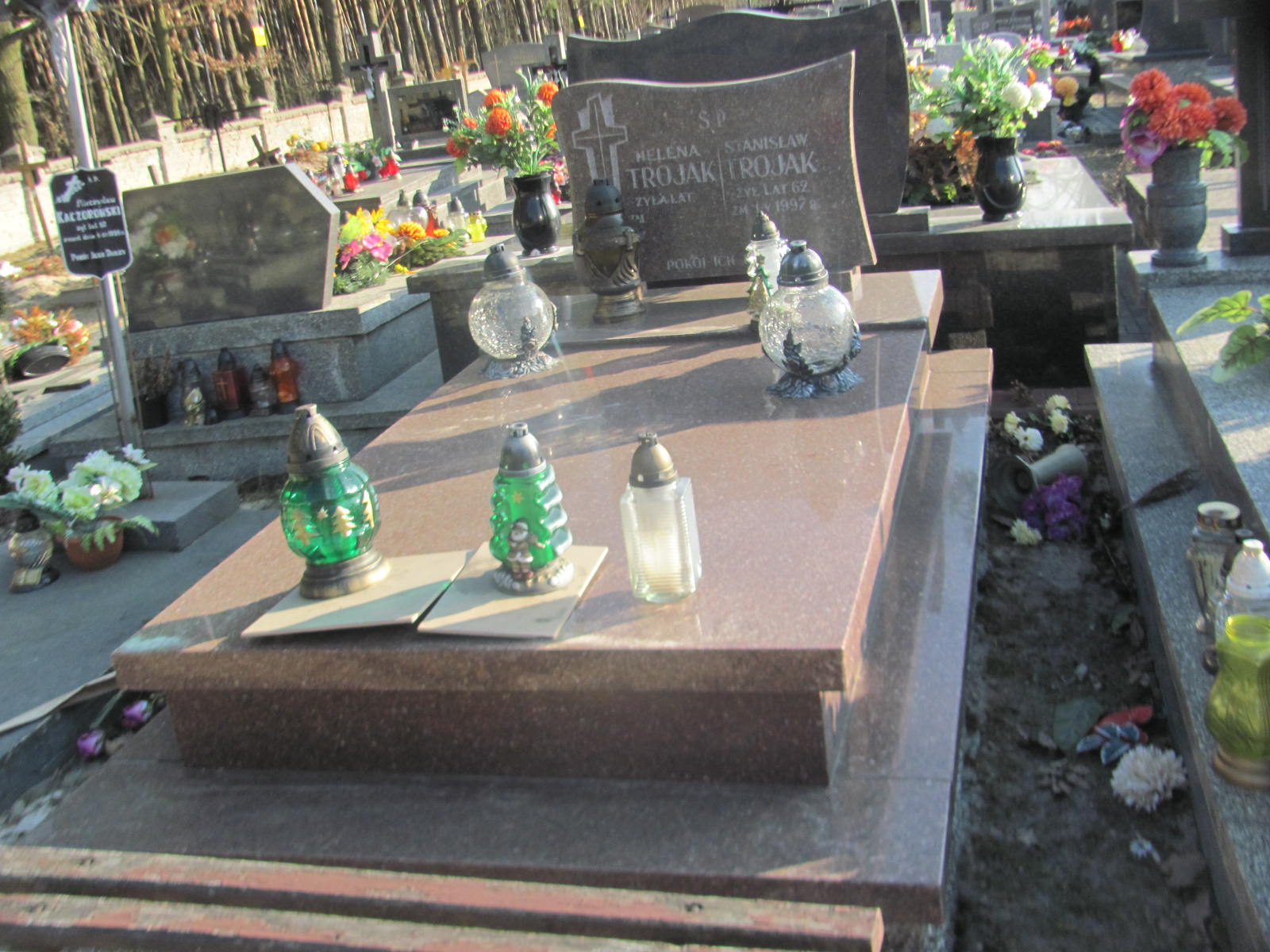 Grób Stanisław Trojak